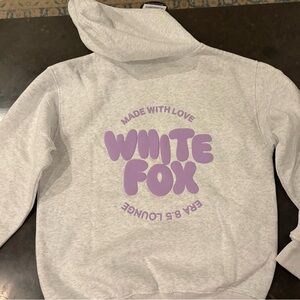 NWT: White Fox Oversized Hoodie. XS/S. I got the wrong color & a pain to return.
